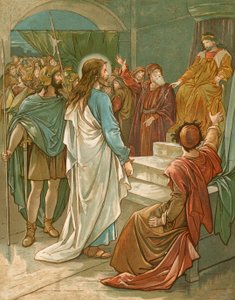 Jesus in Front of Pilate